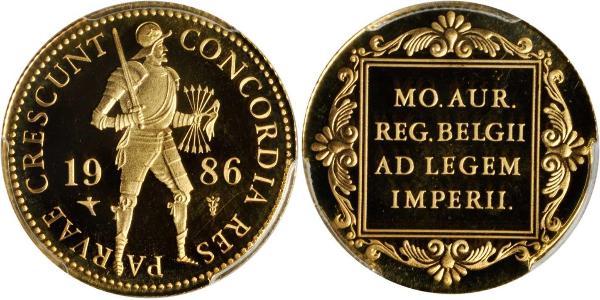 1 Ducat Royaume des Pays-Bas (1815 - ) Or 