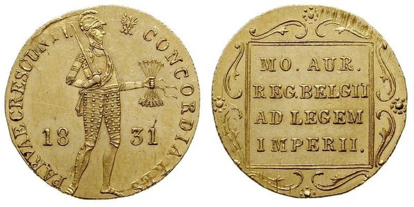 1 Ducat Royaume des Pays-Bas (1815 - ) Or 