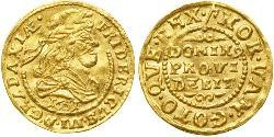 1 Ducat Royaume du Danemark et de Norvège (1536-1814) Or Frédéric III de Danemark (1609 -1670)