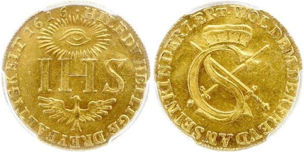 1 Ducat States of Germany Or 