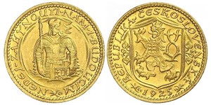 1 Ducat Tchécoslovaquie  (1918-1992) Or 