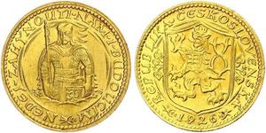 1 Ducat Tchécoslovaquie  (1918-1992) Or 