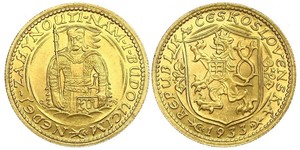 1 Ducat Tchécoslovaquie  (1918-1992) Or 