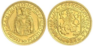 1 Ducat Tchécoslovaquie  (1918-1992) Or 