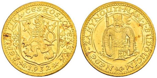 1 Ducat Tchécoslovaquie  (1918-1992) Or 
