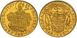 1 Ducat Ååstenrik Or Leopold Anton Freiherr von Firmian (1679 - 1744)