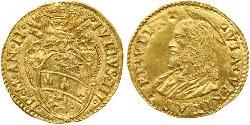 1 Ducat États pontificaux (752-1870) Or Jules III (1487- 1555)