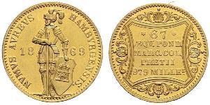 1 Ducat Amburgo Oro 