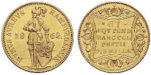 1 Ducat Amburgo Oro 