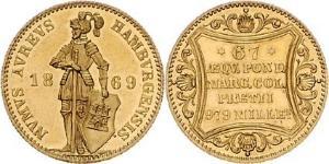 1 Ducat Amburgo Oro 