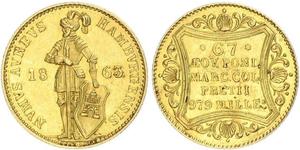 1 Ducat Amburgo Oro 