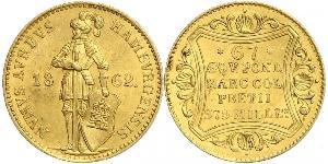 1 Ducat Amburgo Oro 