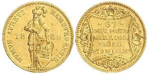 1 Ducat Amburgo Oro 