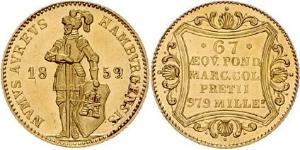 1 Ducat Amburgo Oro 