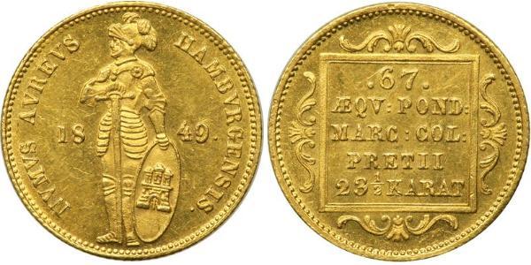 1 Ducat Amburgo Oro 