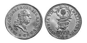 1 Ducat Augusta (Germania) (1276 - 1803) Oro Francesco I di Lorena(1708-1765)