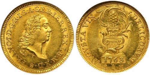 1 Ducat Augusta (Germania) (1276 - 1803) Oro Francesco I di Lorena(1708-1765)