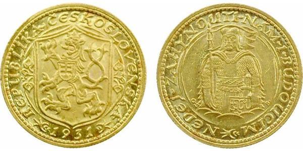 1 Ducat Cecoslovacchia  (1918-1992) Oro 