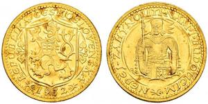 1 Ducat Checoslovaquia  (1918-1992) Oro 