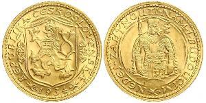 1 Ducat Checoslovaquia  (1918-1992) Oro 