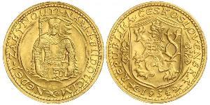 1 Ducat Checoslovaquia  (1918-1992) Oro 