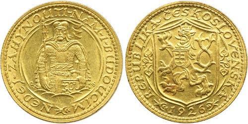 1 Ducat Checoslovaquia  (1918-1992) Oro 