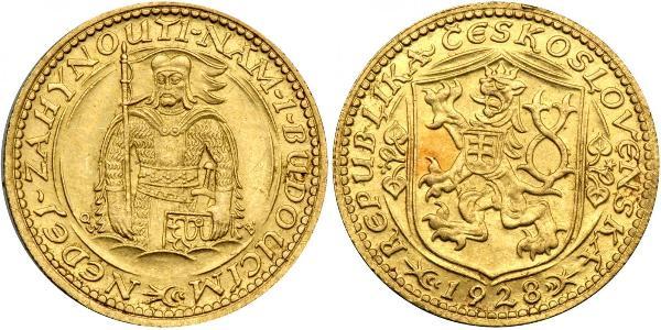 1 Ducat Checoslovaquia  (1918-1992) Oro 