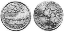 1 Ducat Electorate of Bavaria (1623 - 1806) Oro Fernando María, Elector de Baviera(1636 – 1679)