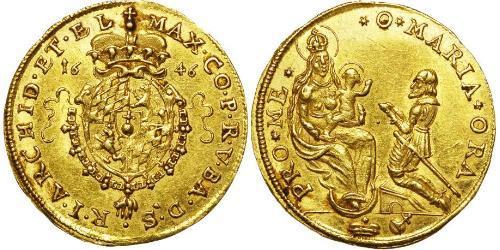 1 Ducat Elettorato di Baviera (1623 - 1806) Oro 