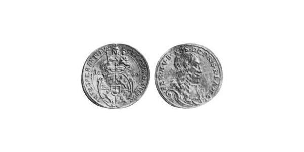 1 Ducat Elettorato di Baviera (1623 - 1806) Oro Ferdinando Maria di Baviera(1636 – 1679)