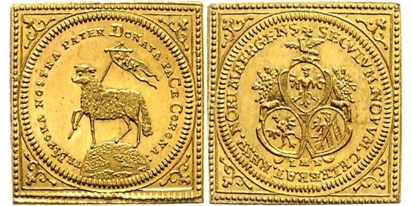 1 Ducat Free Imperial City of Nuremberg (1219 - 1806) Oro 