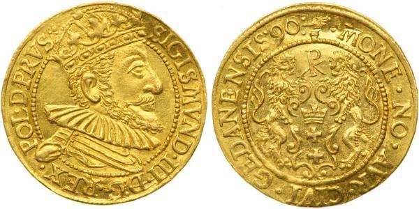 1 Ducat Gdansk (1454-1793) Oro Sigismund III