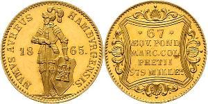 1 Ducat Hamburgo Oro 