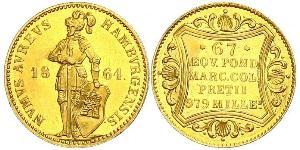 1 Ducat Hamburgo Oro 