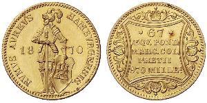 1 Ducat Hamburgo Oro 