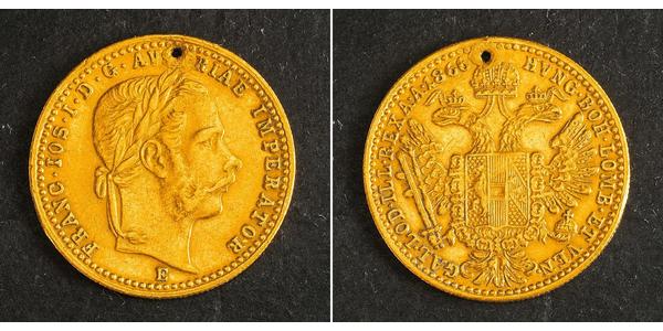 1 Ducat Imperio austrohúngaro (1867-1918) Oro Franz Joseph I (1830 - 1916)