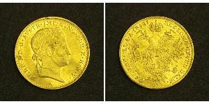 1 Ducat Imperio austríaco (1804-1867) Oro Ferdinand I of Austria (1793 - 1875)