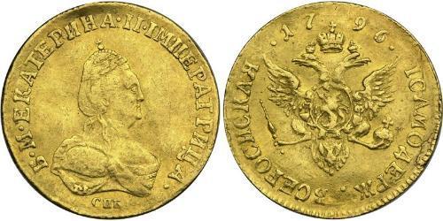 1 Ducat Imperio ruso (1720-1917) Oro Catalina II (1729-1796)