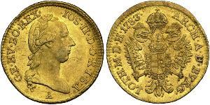 1 Ducat Impero austriaco (1804-1867) Oro Joseph II, Holy Roman Emperor  (1741 - 1790)