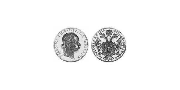 1 Ducat Impero austro-ungarico (1867-1918) Oro Franz Joseph I (1830 - 1916)