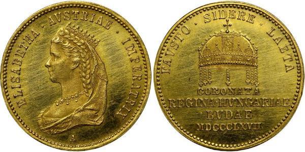 1 Ducat Impero austro-ungarico (1867-1918) Oro Franz Joseph I (1830 - 1916)