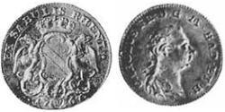 1 Ducat Margraviato di Baden-Durlach (1535 - 1771) Oro 