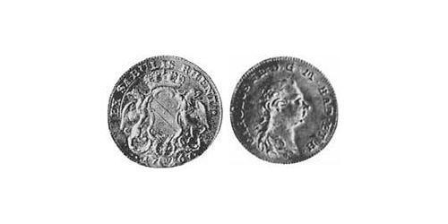 1 Ducat Margraviato di Baden-Durlach (1535 - 1771) Oro 