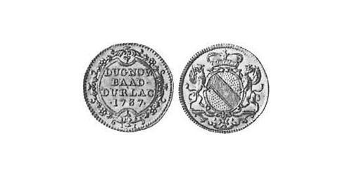 1 Ducat Margraviato di Baden-Durlach (1535 - 1771) Oro 