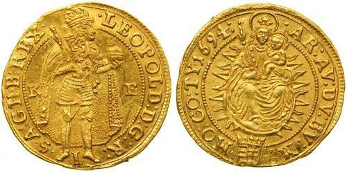 1 Ducat Monarchia asburgica (1526-1804) Oro Leopoldo I d