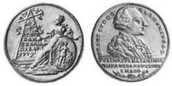 1 Ducat Obispado Principesco de Bamberg (1245–1802) Oro 
