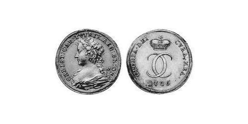 1 Ducat Principado de Ansbach (1398–1792) Oro Charles William Frederick, Margrave of Brandenburg-Ansbach (1712 – 1757)
