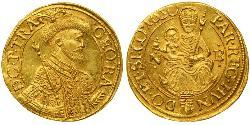 1 Ducat Principality of Transylvania (1571-1711) Oro Jorge Rákóczi II (1621 -1660)