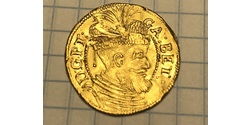 1 Ducat Principality of Transylvania (1571-1711) Oro Gabriel Bethlen, Príncipe de Transilvania (1580-1629)