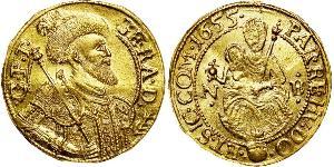 1 Ducat Principality of Transylvania (1571-1711) Oro Jorge Rákóczi II (1621 -1660)